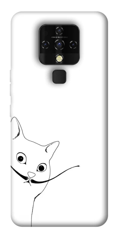 Чохол на TECNO Camon 16 SE Кіт Дали фото 1 з 1