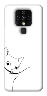 Чохол на TECNO Camon 16 SE Кіт Дали фото 1 з 1