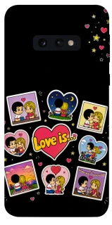 Чехол на Samsung Galaxy S10e Love is ver.2 фото 1 из 1