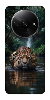 Чехол на Xiaomi Redmi A3 Leopard in water фото 1 из 1