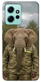 Чохол на Xiaomi Redmi Note 12 4G Слон захисник фото 1 з 1