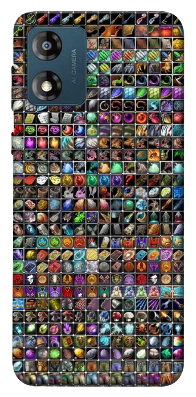 Чохол на Motorola Moto E13 Inventory menu ver.1 фото 1 з 1