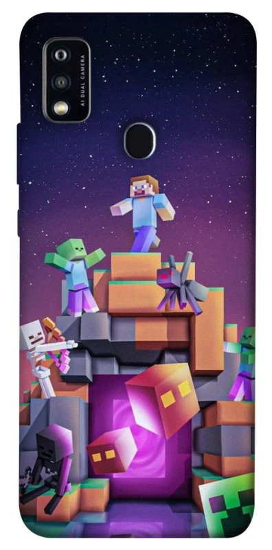 Чехол на ZTE Blade A51 Minecraft aesthetics фото 1 из 1