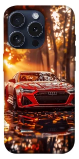 Чехол на Apple iPhone 15 Pro (6.1") Audi at sunset фото 1 из 1