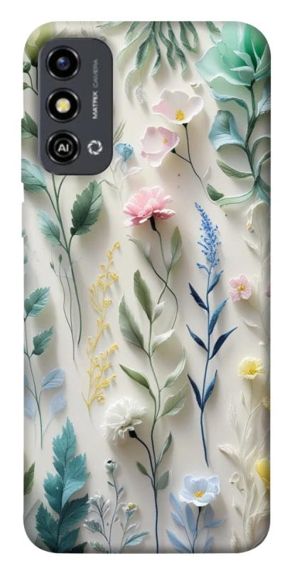 Чехол на ZTE Blade A53 Floral design ver.3 фото 1 из 1