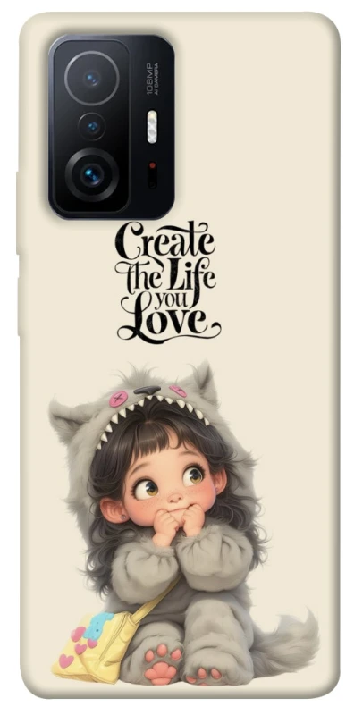 Чехол на Xiaomi 11T / 11T Pro Create the life you love фото 1 из 1