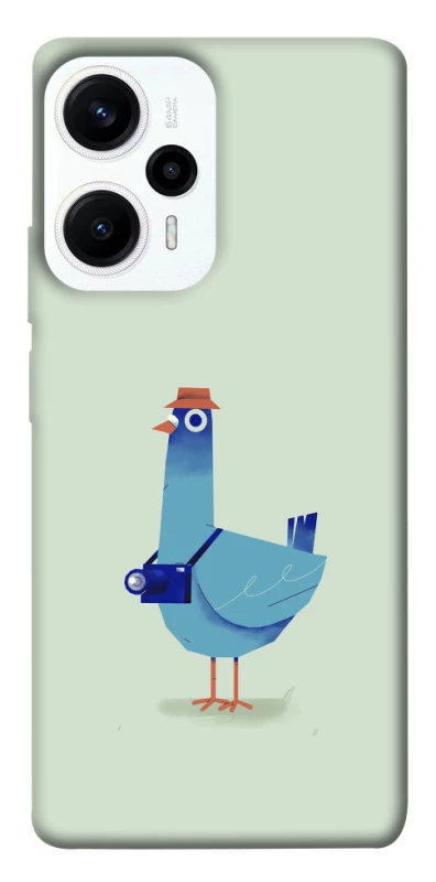 Чохол на Xiaomi Poco F5 / Note 12 Turbo Голуб-детектив фото 1 з 1