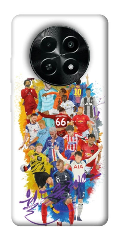 Чехол на Realme Narzo 70x Football Abstract v2 фото 1 из 1