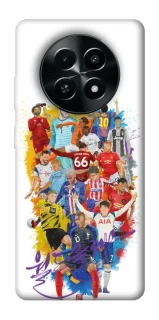Чехол на Realme Narzo 70x Football Abstract v2 фото 1 из 1
