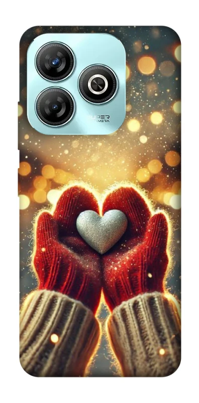 Чехол на ZTE Blade A75 4G Heart in hand фото 1 из 1