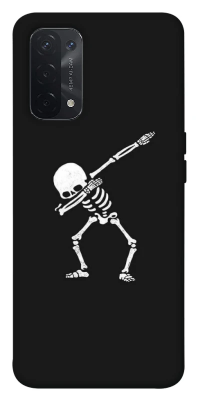 Чохол на Oppo A54 5G / A74 5G Halloween skeleton фото 1 з 1