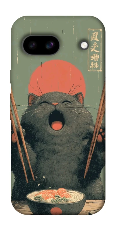 Чехол на Google Pixel 8a Hungry Cat фото 1 из 1