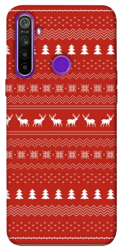 Чохол на Realme 5 Новорічний v12 фото 1 з 1