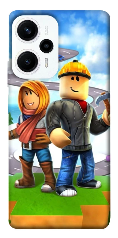 Чехол на Xiaomi Poco F5 / Note 12 Turbo Roblox Builder Adventure фото 1 из 1