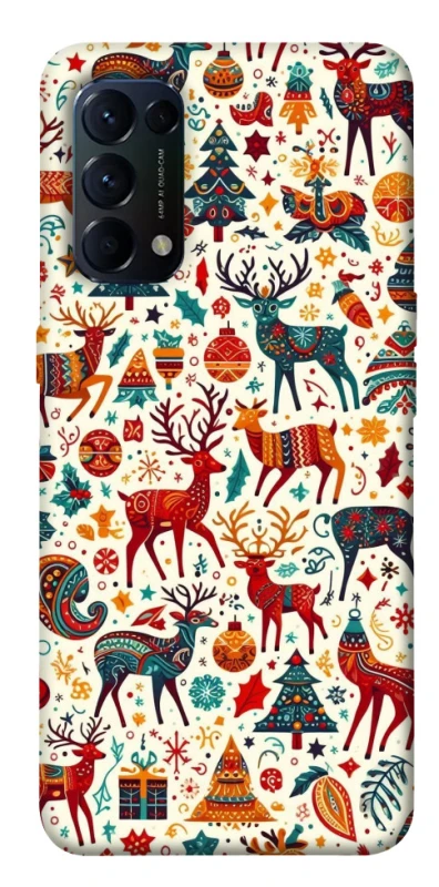 Чохол на Oppo Reno 5 4G Christmas spirit ver.5 фото 1 з 1