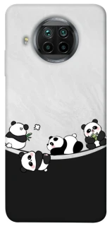 Чохол на Xiaomi Mi 10T Lite / Redmi Note 9 Pro 5G Four pandas фото 1 з 1