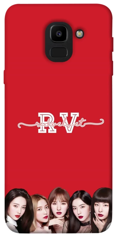 Чохол на Samsung J600F Galaxy J6 (2018) RED VELVET v3 фото 1 з 1