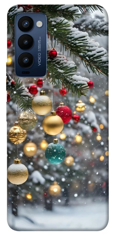Чехол на TECNO Camon 18 Новогодний v48 фото 1 из 1