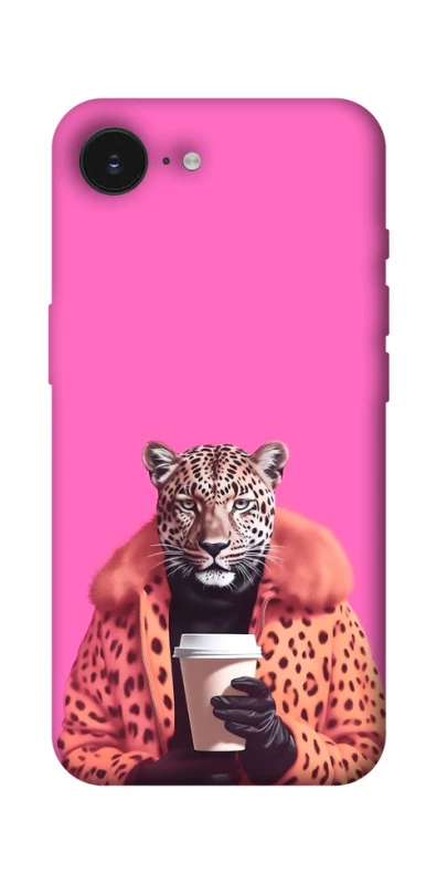 Чохол на Apple iPhone 16e (6.1") Леопард з кавою фото 1 з 1
