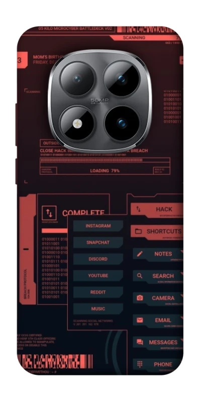 Чохол на Xiaomi Redmi Note 15 Pro 5G Attention фото 1 з 1