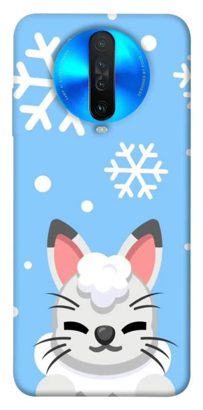 Чохол на Xiaomi Redmi K30 Adopt Me Snow Kitty Smile фото 1 з 1