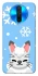 Чохол на Xiaomi Redmi K30 Adopt Me Snow Kitty Smile фото 1 з 1