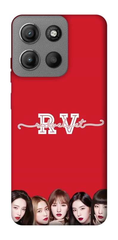 Чехол на Motorola Moto G15 Power RED VELVET v3 фото 1 из 1