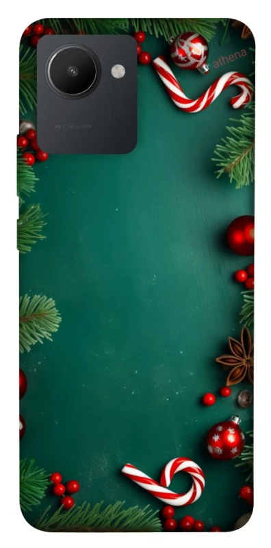 Чехол на Realme C30 Новогодний v35 фото 1 Чехол на Realme C30 Новогодний v35 фото 1 из 1