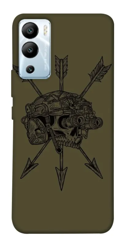 Чохол на Infinix Hot 12i Mil skull фото 1 з 1