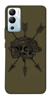 Чохол на Infinix Hot 12i Mil skull фото 1 з 1