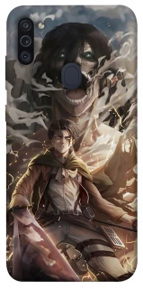 Чехол на Samsung Galaxy M11 Eren Yeager фото 1 из 1