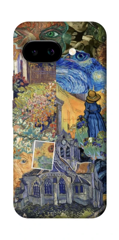 Чохол на Google Pixel 9a Van Gogh collage фото 1 з 1