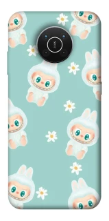 Чохол на Nokia X10 / X20 Labubu Green фото 1 з 1