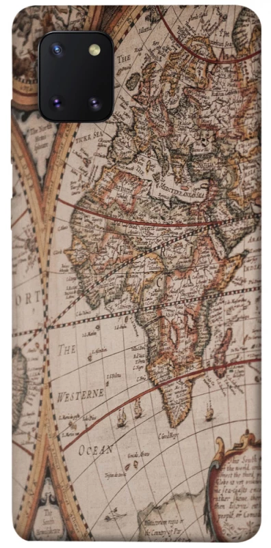 Чехол на Samsung Galaxy Note 10 Lite (A81) Карта путешествий фото 1 из 1