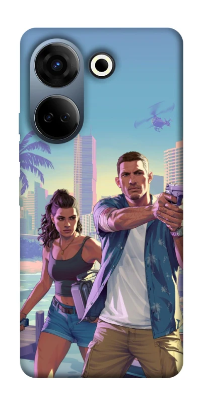 Чехол на TECNO Camon 20 Pro (CK7n) GTA фото 1 из 1