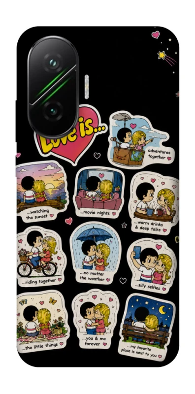 Чохол на Xiaomi Poco F7 Love is ver.4 фото 1 з 1