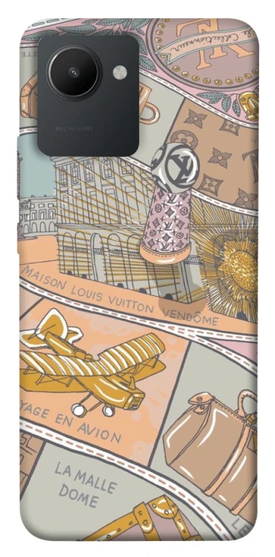 Чохол на Realme C30s Fashion collage ver.2 фото 1 з 1