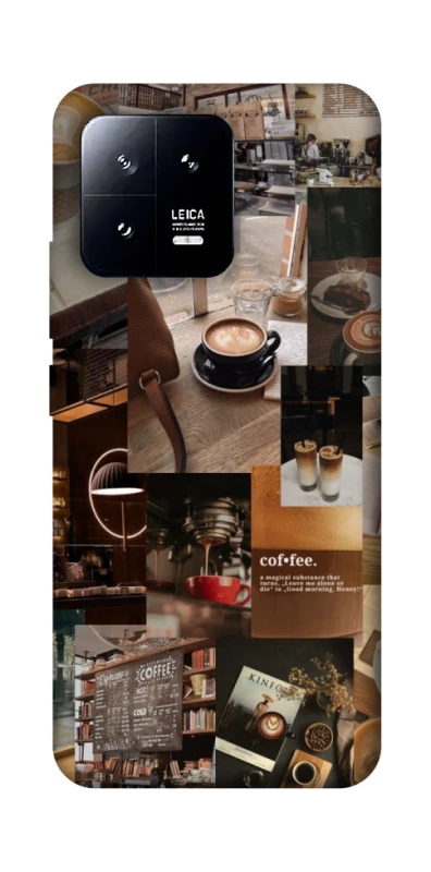 Чехол на Xiaomi 13 Coffee collage ver.2 фото 1 из 1