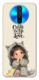 Чохол на Xiaomi Redmi K30 Create the life you love фото 1 з 1