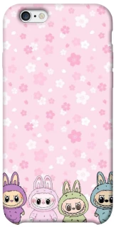 Чохол на Apple iPhone 6/6s (4.7") LABUBU THE MONSTERS Pink фото 1 з 1