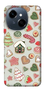 Чехол на TECNO Spark Go 1 Новогодний v7 фото 1 из 1