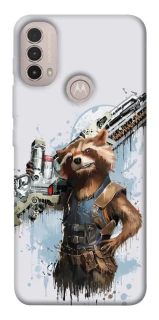 Чехол на Motorola Moto E40 Rocket Raccoon фото 1 Чехол на Motorola Moto E40 Rocket Raccoon фото 1 из 1