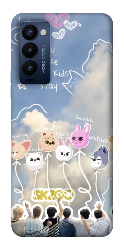 Чохол на TECNO Camon 18 Pro Stray Kids Full Force фото 1 з 1