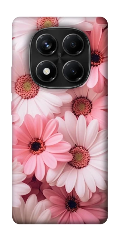 Чехол на Xiaomi Redmi Note 14 Pro 4G Розовые цветы v2 фото 1 из 1