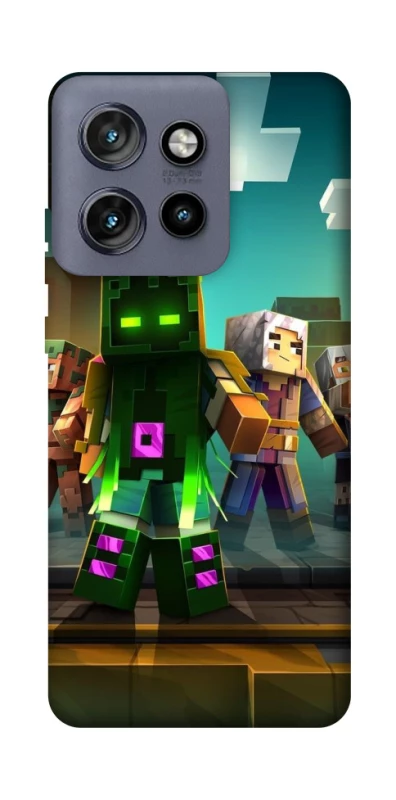 Чохол на Motorola Edge 50 Neo Minecraft dungeon фото 1 з 1