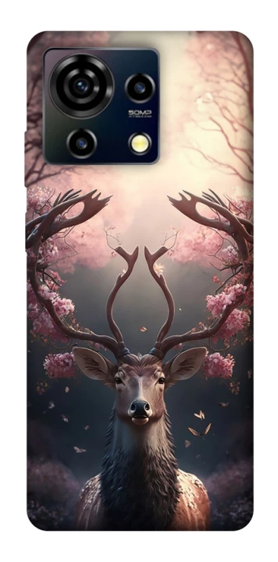 Чохол на ZTE Blade V50 Vita Скандинавський олень v3 фото 1 з 1