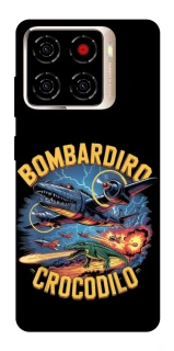 Чохол на ZTE Blade A56 Bombardino Crocodilo v2 фото 1 з 1