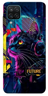 Чохол на Samsung Galaxy M12 Cyber Cat v2 фото 1 з 1