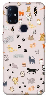 Чохол на OnePlus Nord N10 5G Cat style ver.1 фото 1 з 1
