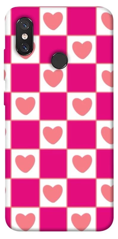 Чохол на Xiaomi Mi 8 Chess heart фото 1 з 1